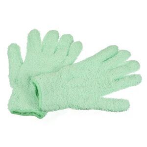 Dusting Cleaning Gloves Microfiber Mittens for Windows, Mint Green 1 Pair